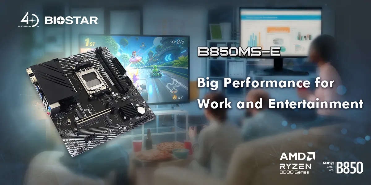 BIOSTAR B850MS-E MOTHERBOARD BIOSTAR B850MS-E MOTHERBOARD